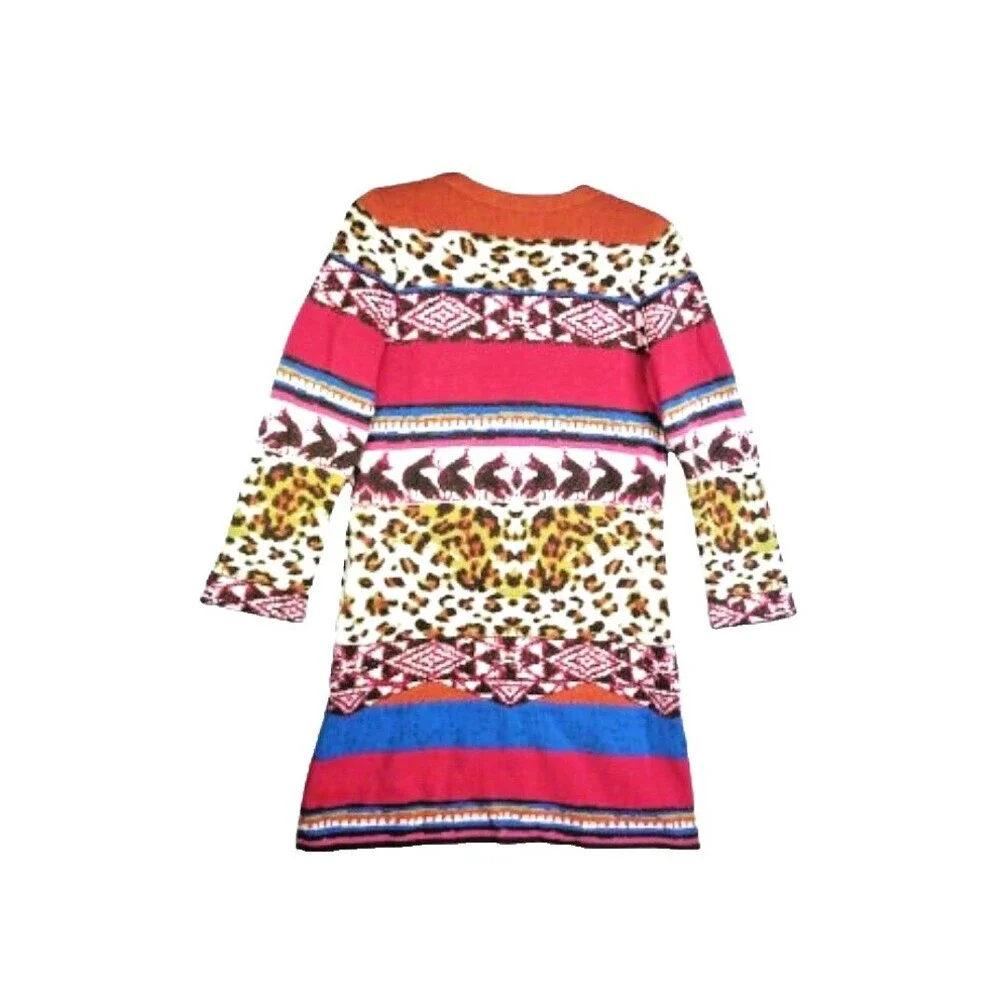 Anthropologie ALDOMARTINS Mariana Cardigan Sweater XS Colorful Wool Blend Knit - Picture 10 of 11